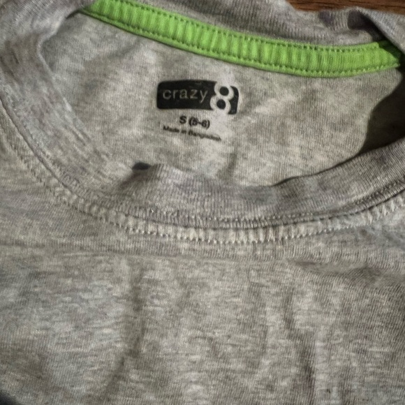 3 Carter’s and crazy 8 boys long sleeve tops size 5-6 - Picture 7 of 8